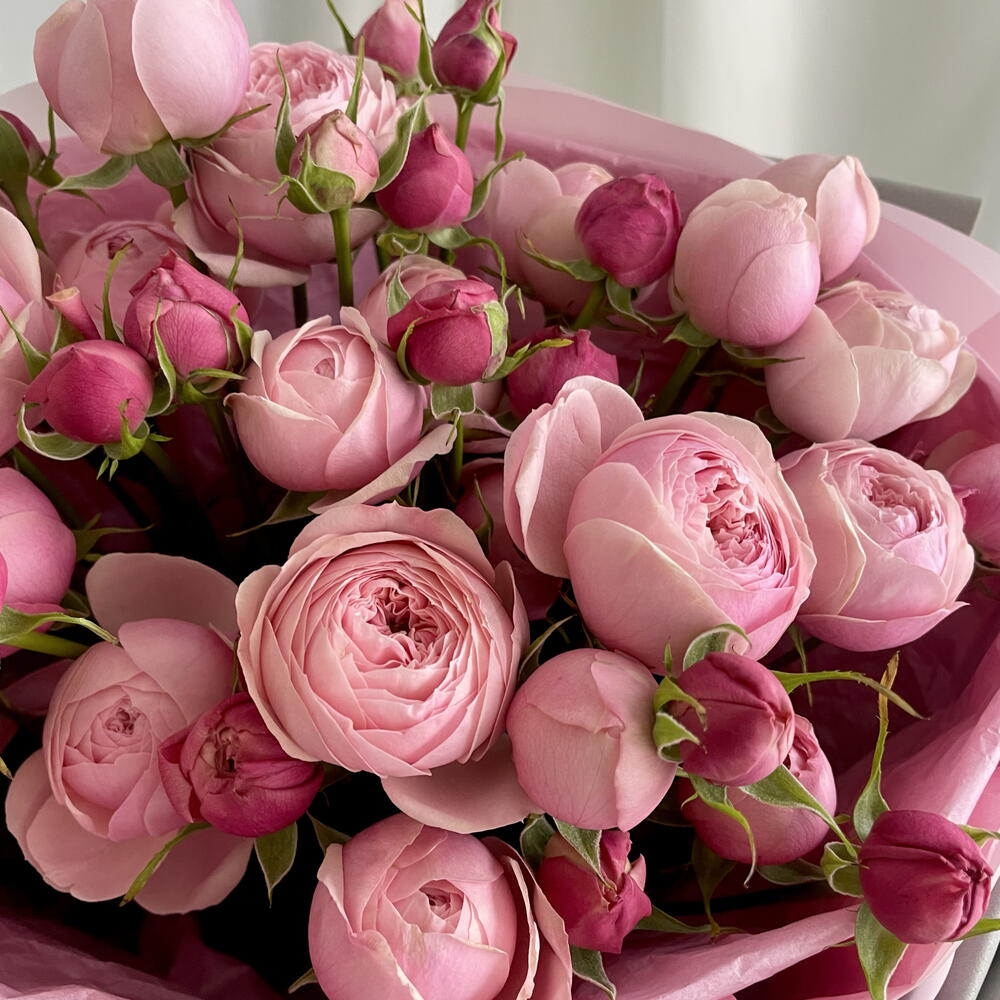 Букет кустовых роз🌹