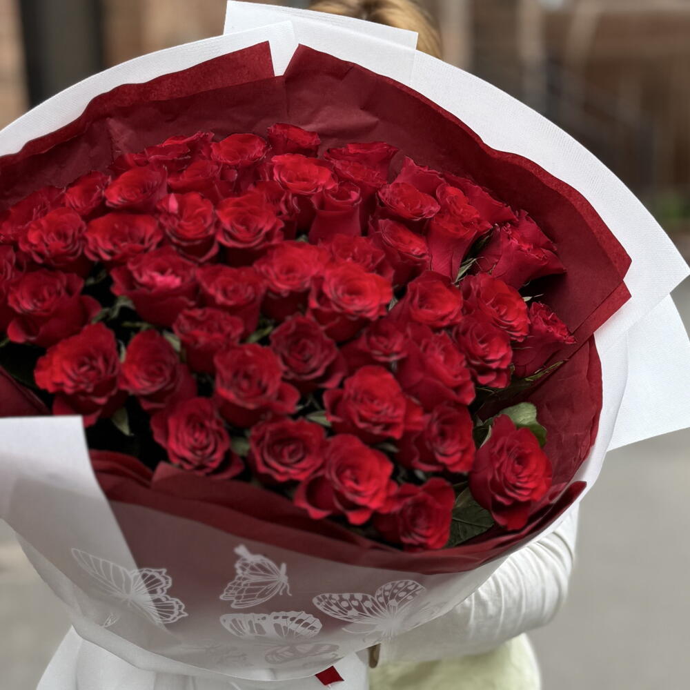 Букет из 51 розы
