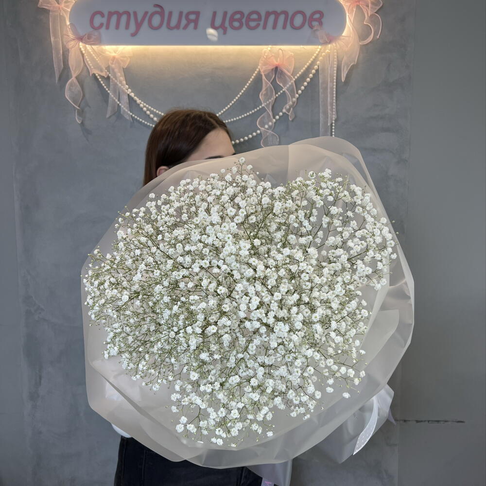 Букет из гипсофилы