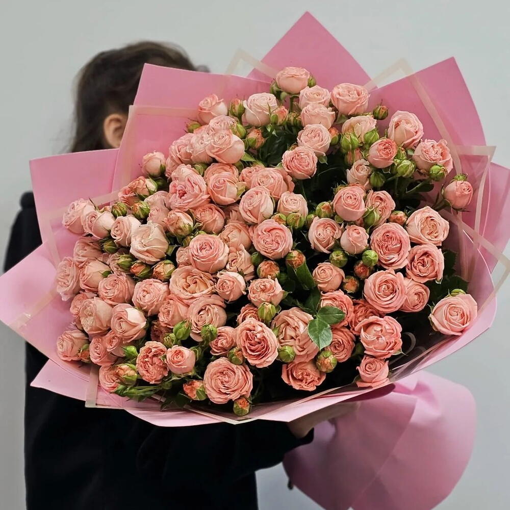 35 кустовых роз