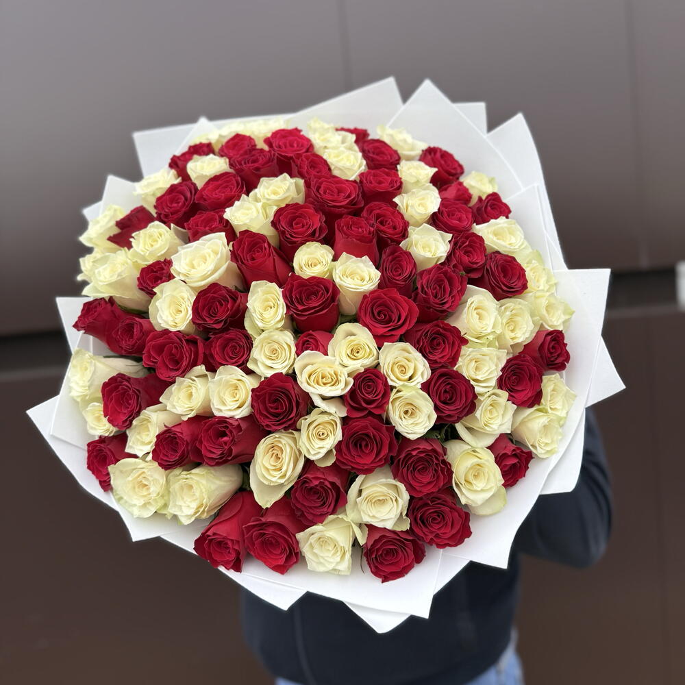 101 роза микс