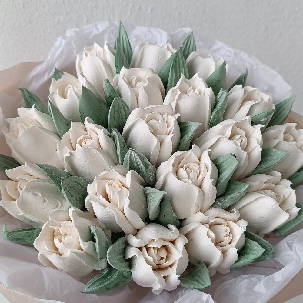 Зефирный букет «Magic White»