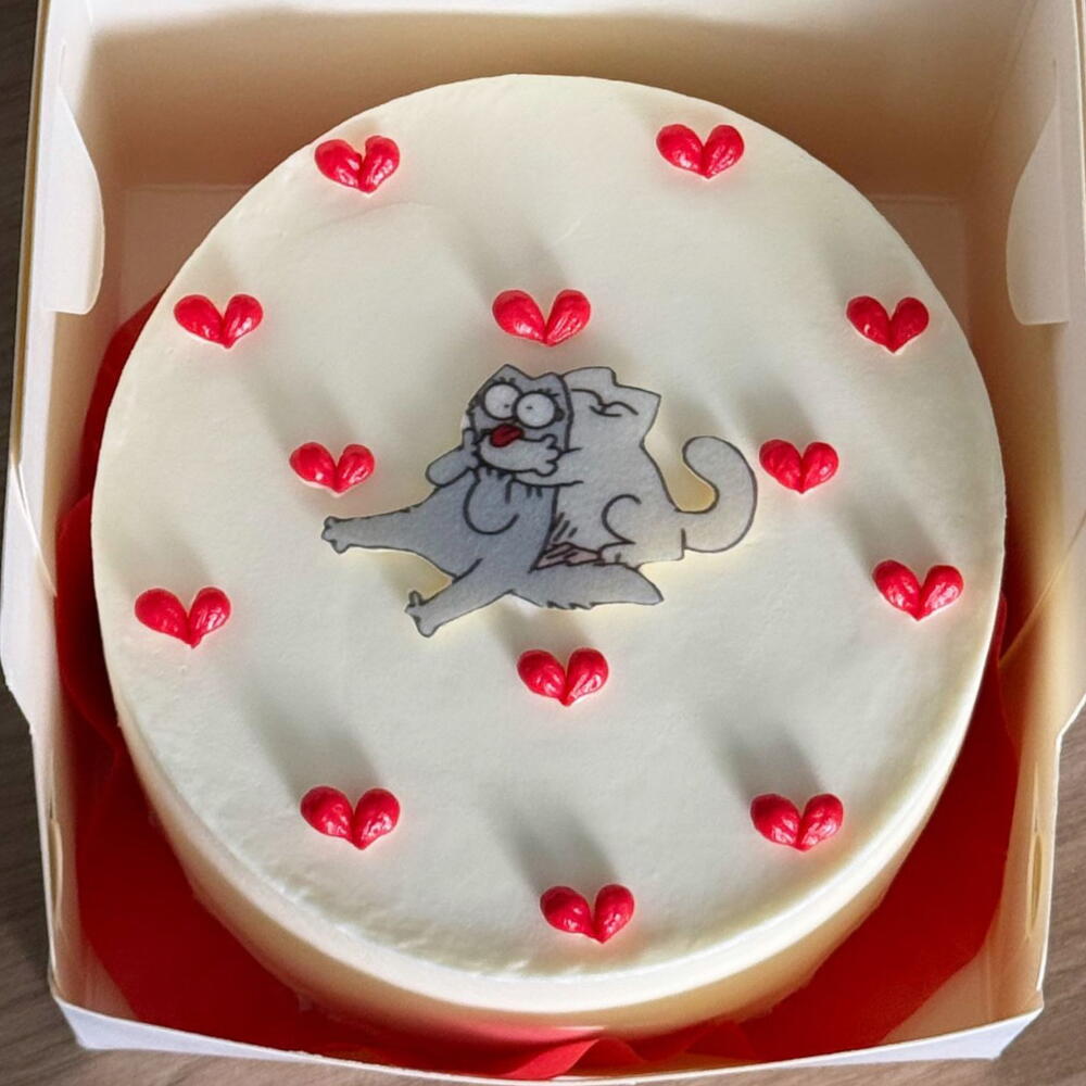 Бенто торт с котиками ♥️