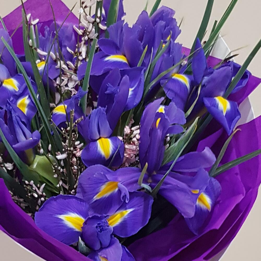 Букет "💜Blue Magic💜"