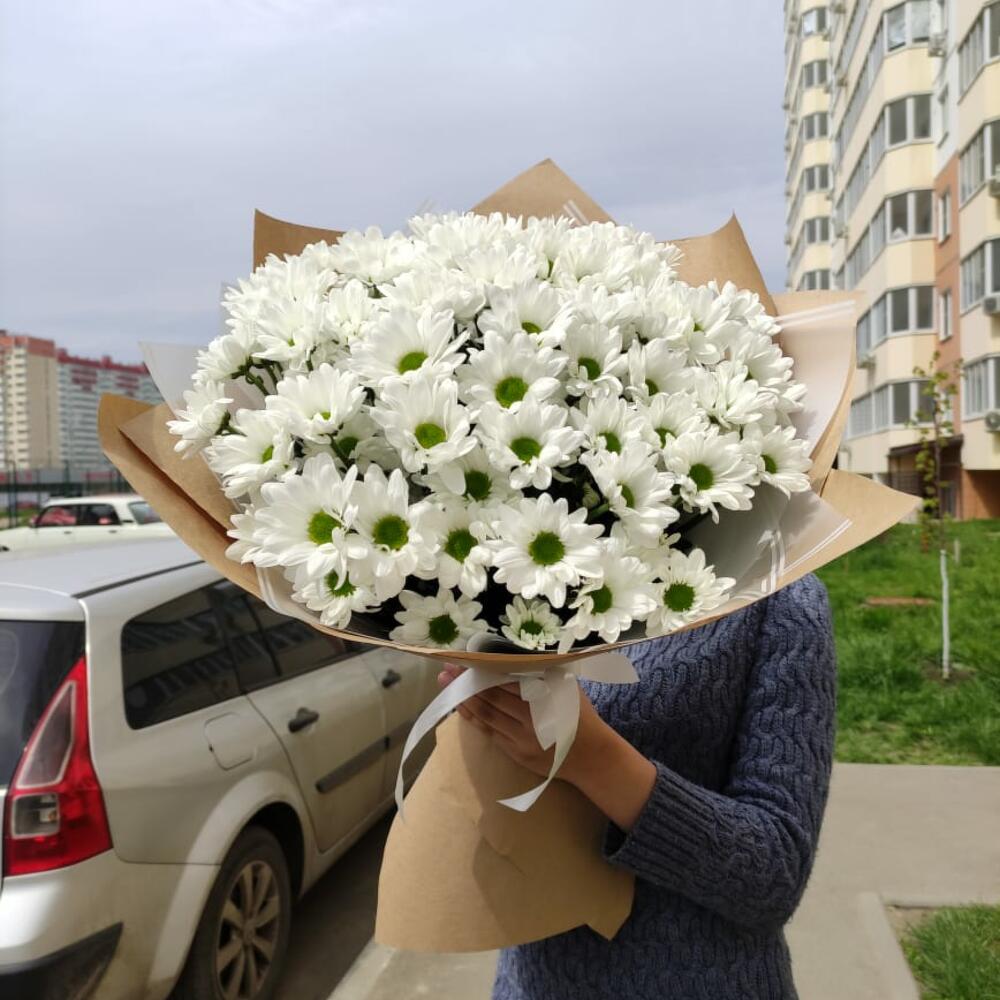 Букет из хризантем