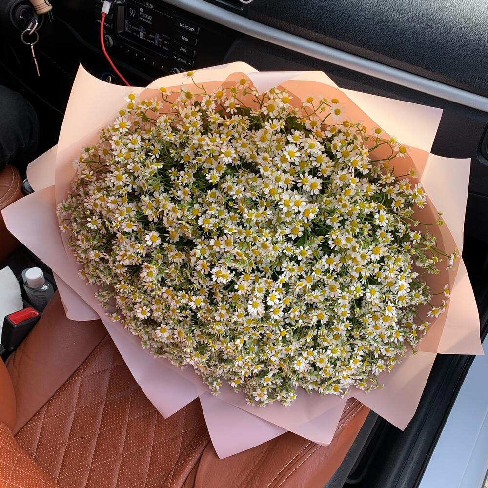 Букет из ромашки