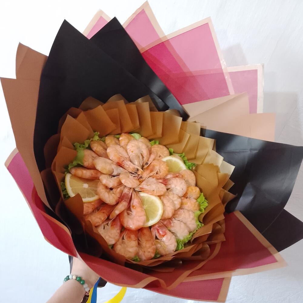 Букет с морепродуктами