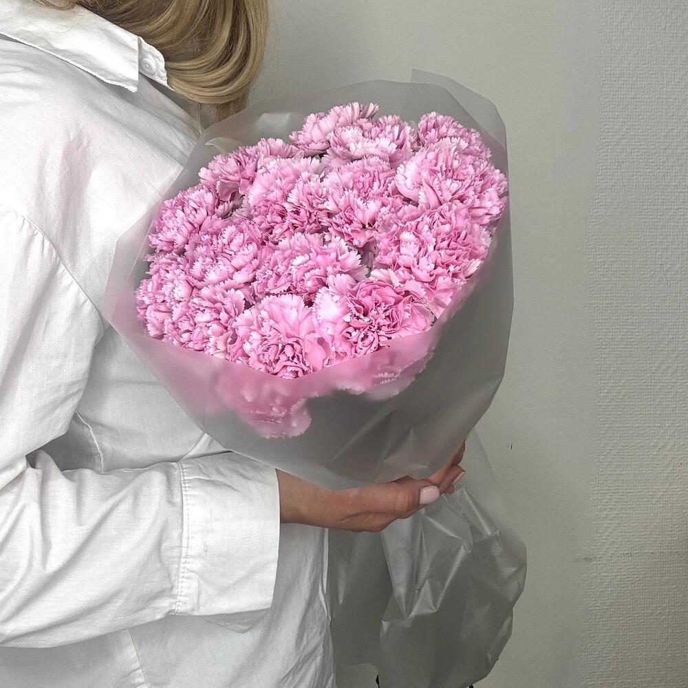 Букет стойких гвоздик, 15шт