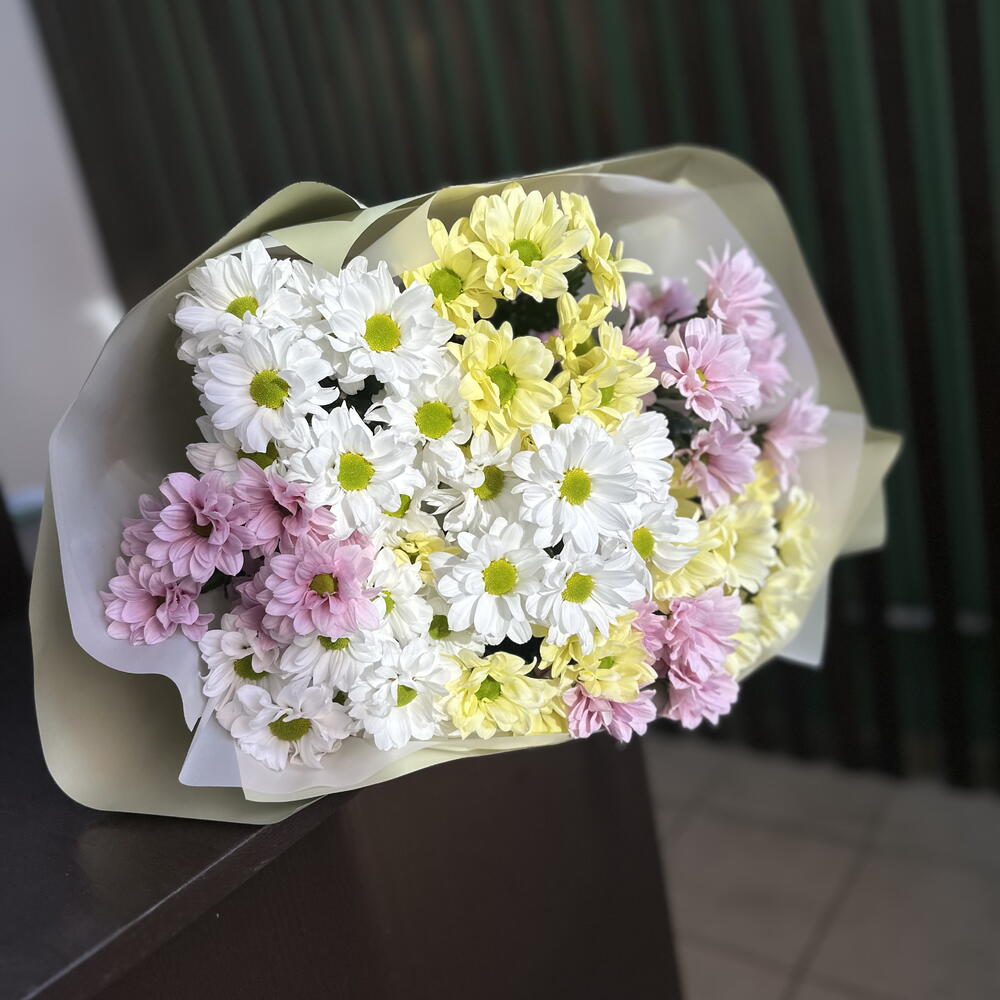 Микс кустовых хризантем (9)