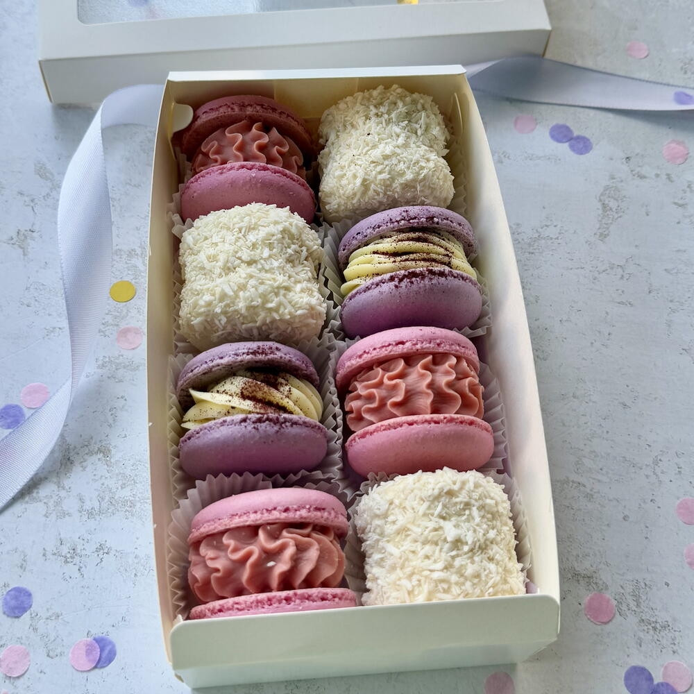Набор макарон «Милкшейк», 8 шт
