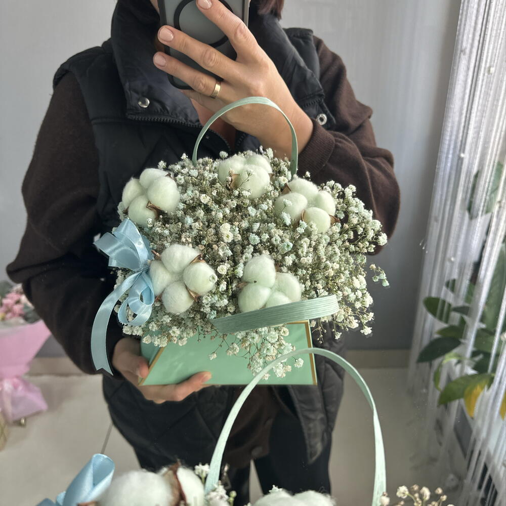 Комплимент из гипсофилы