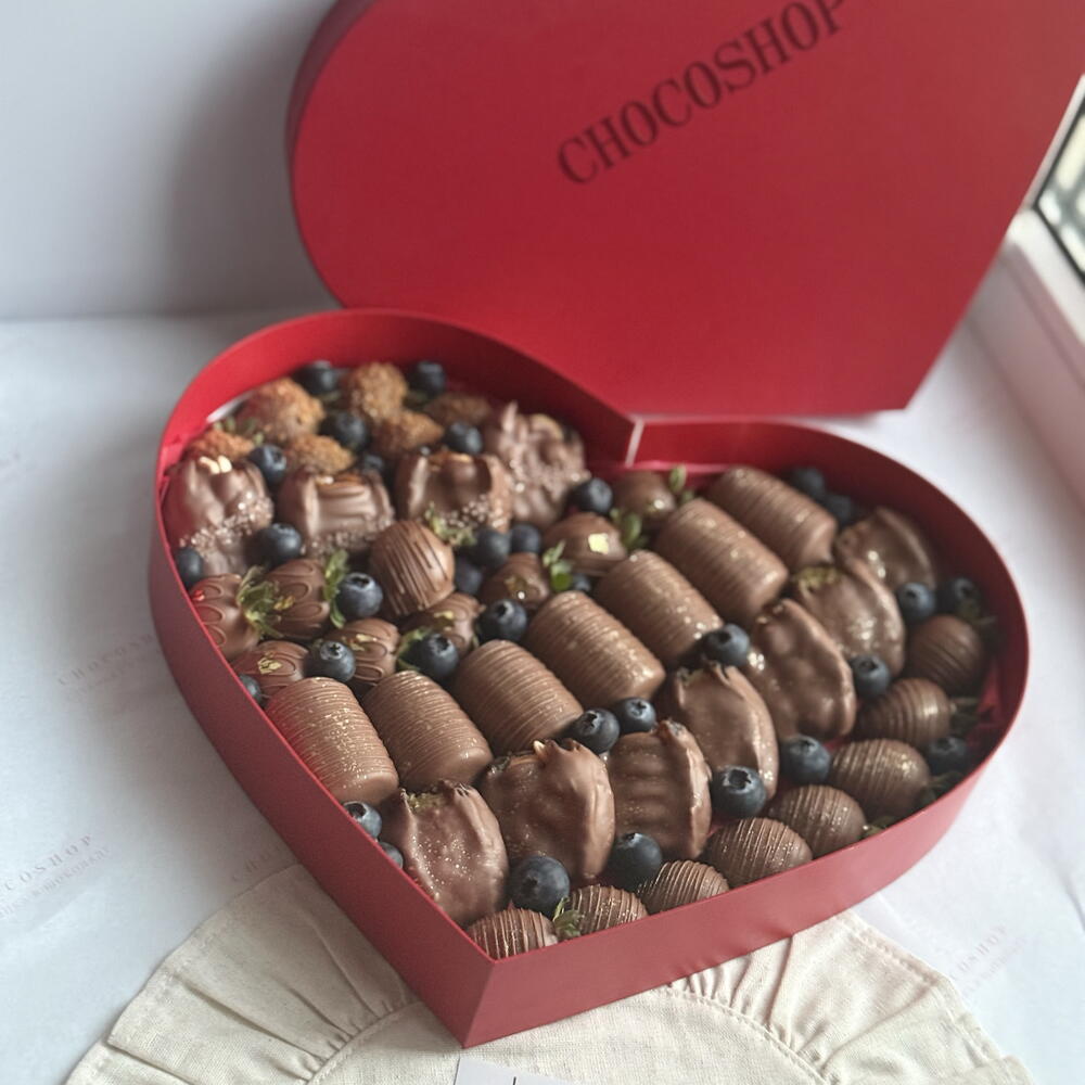 Сердце микс в размере L