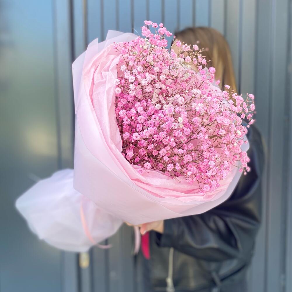 Розовые гипсофилы💗