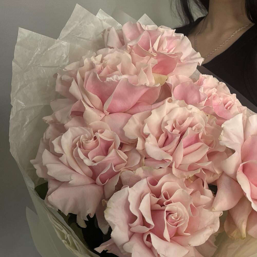Букет из французских роз Пинка 🌸