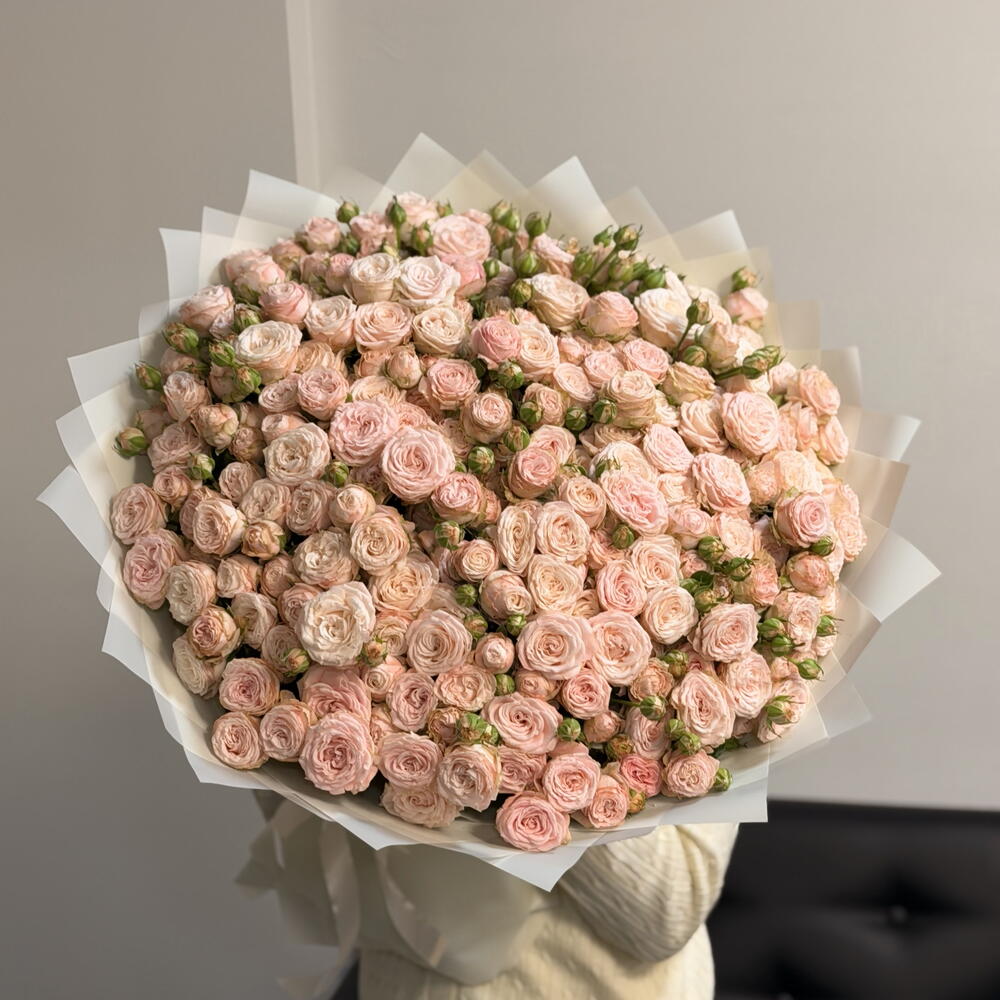 букет из 51 кустовых роз 😻
