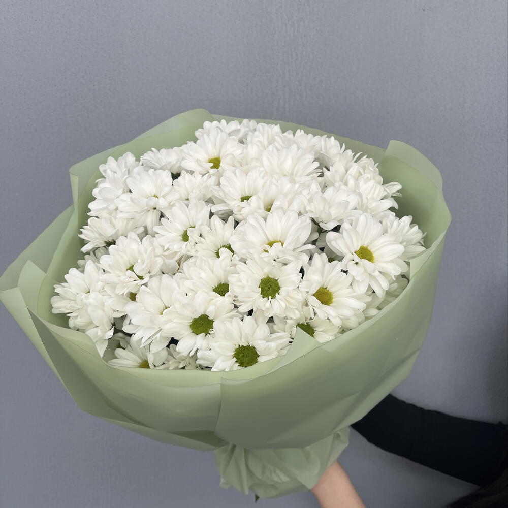 Букет из хризантемы ромашковой 💚