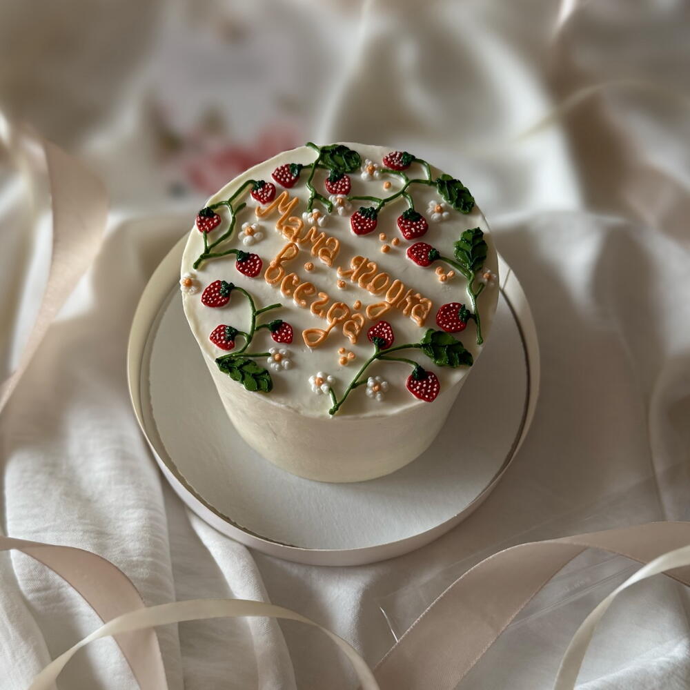 Бенто-торт для мамы 🍓