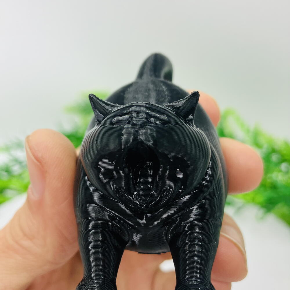 кот зевун котозилла черный