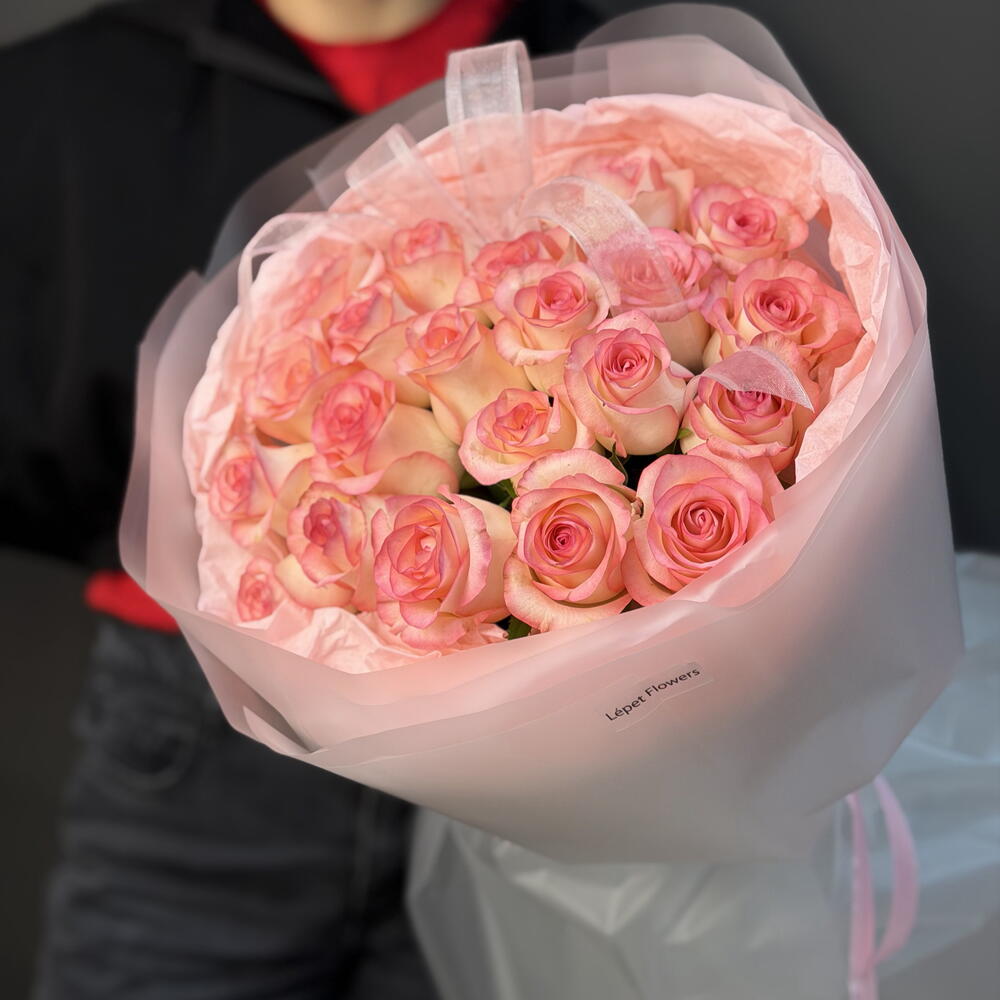 21 розовая роза 🌹