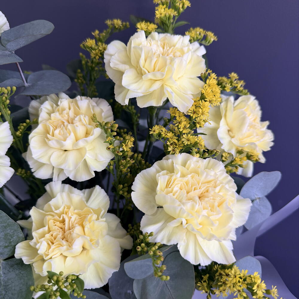 Композиция с диантусами 💛