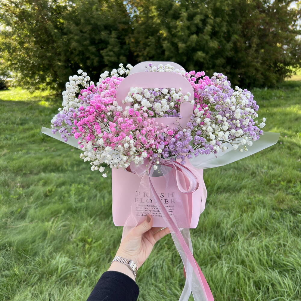 Гипсофила в сумочке💜