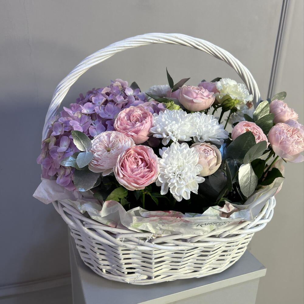 Нежная микс корзина