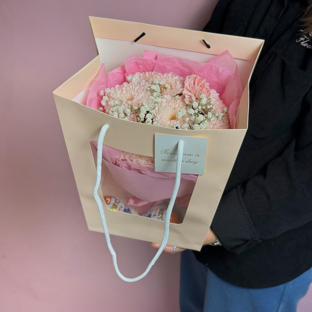 Мини композиция с Kinder в сумочке 🩷👛