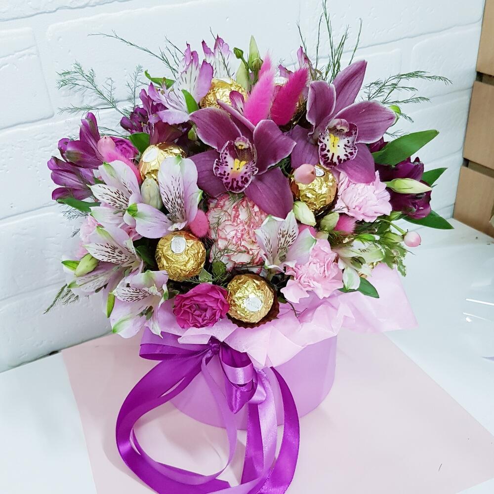 Орхидеи,  цветы, ферреро💝
