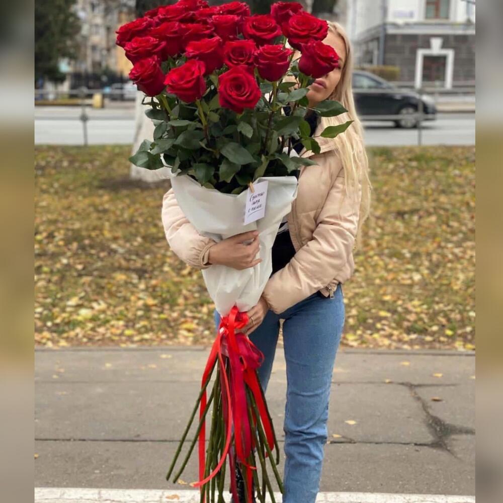 Метровые Розы Эквадор (100 см)
