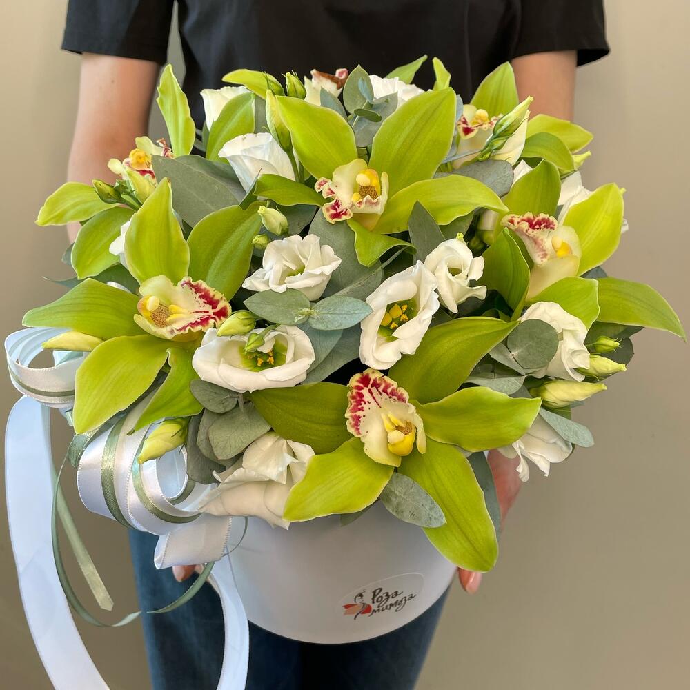 Caja de orquídeas