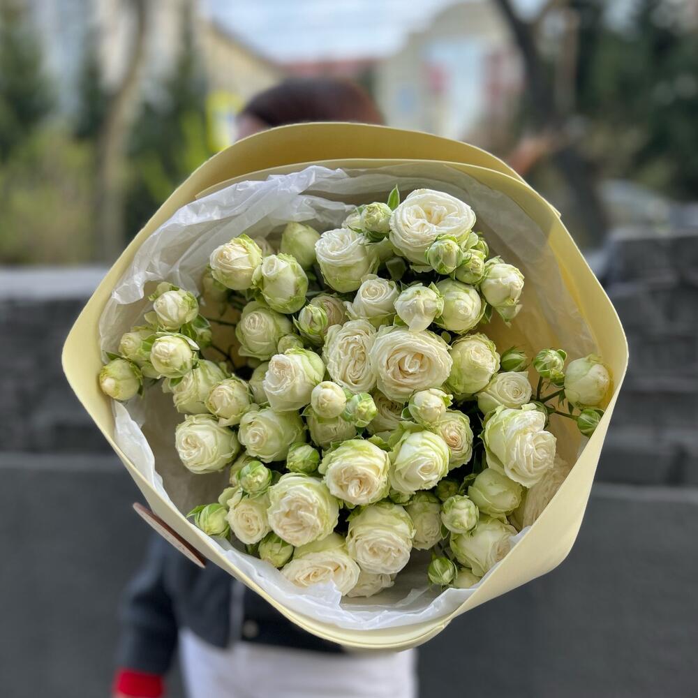 Моно букет «Белая ночь»