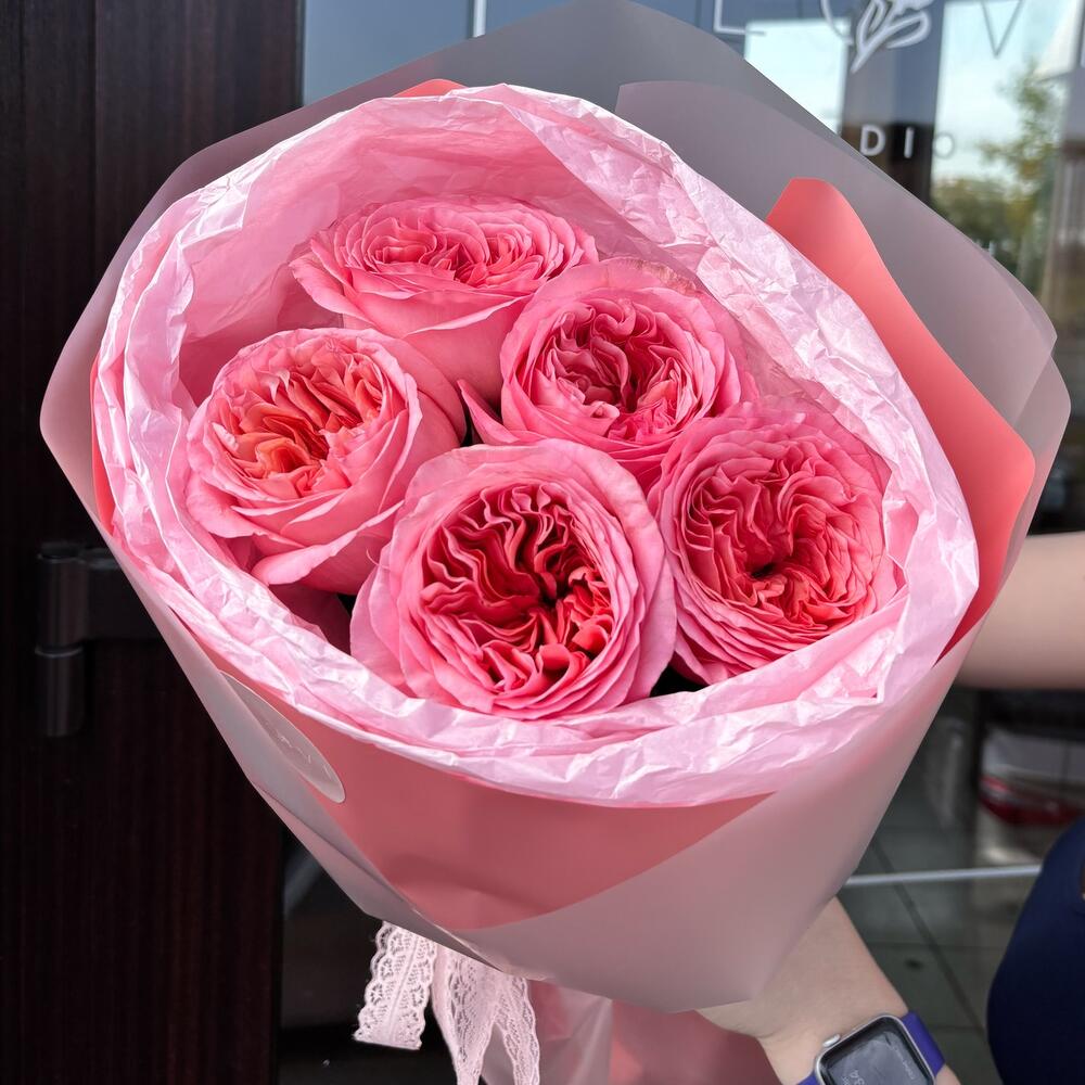 5 роз Pink Xpression «Нежный аромат»