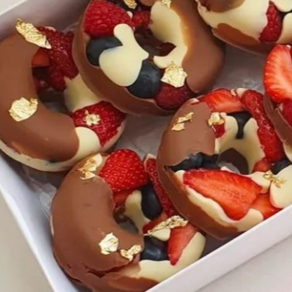Шоколадные пончики🍫