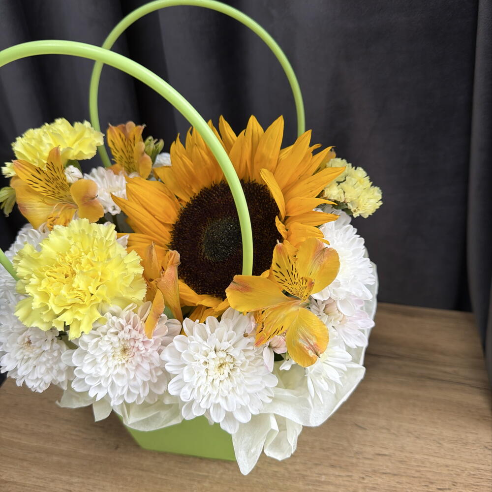 Сумочка с подсолнухом 🌼