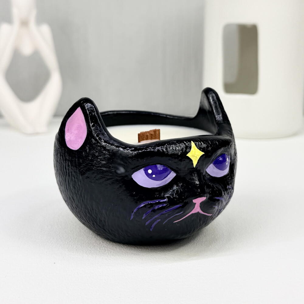 Свеча: «Кошка Луна»