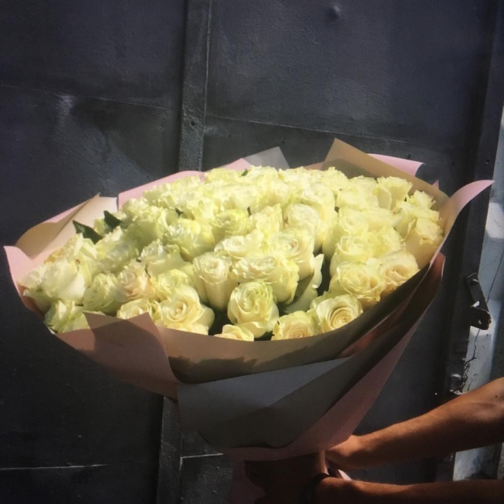 101 Роза Эквадор 80 см