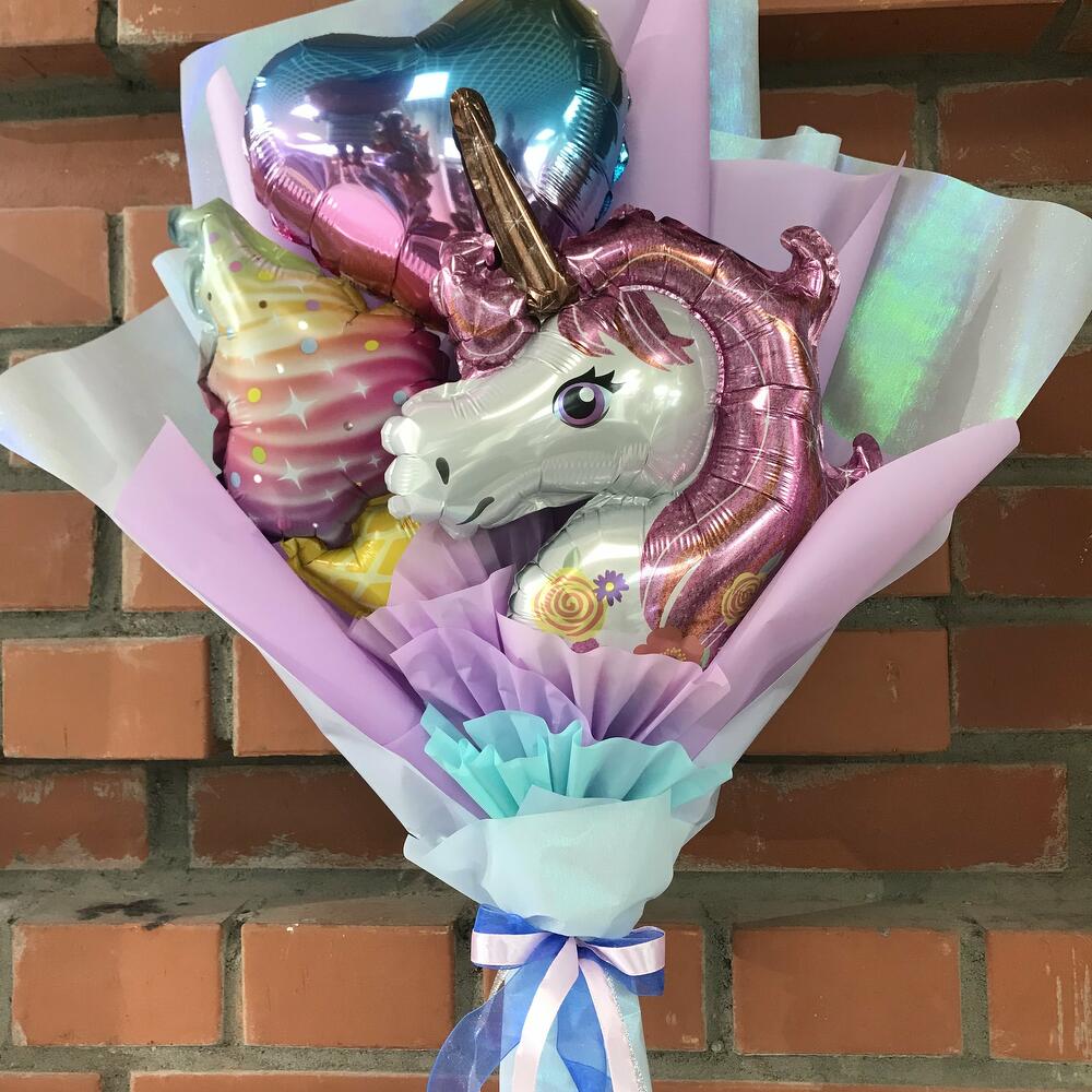 Доставка цветов из шаров санкт петербург торт радужный купить