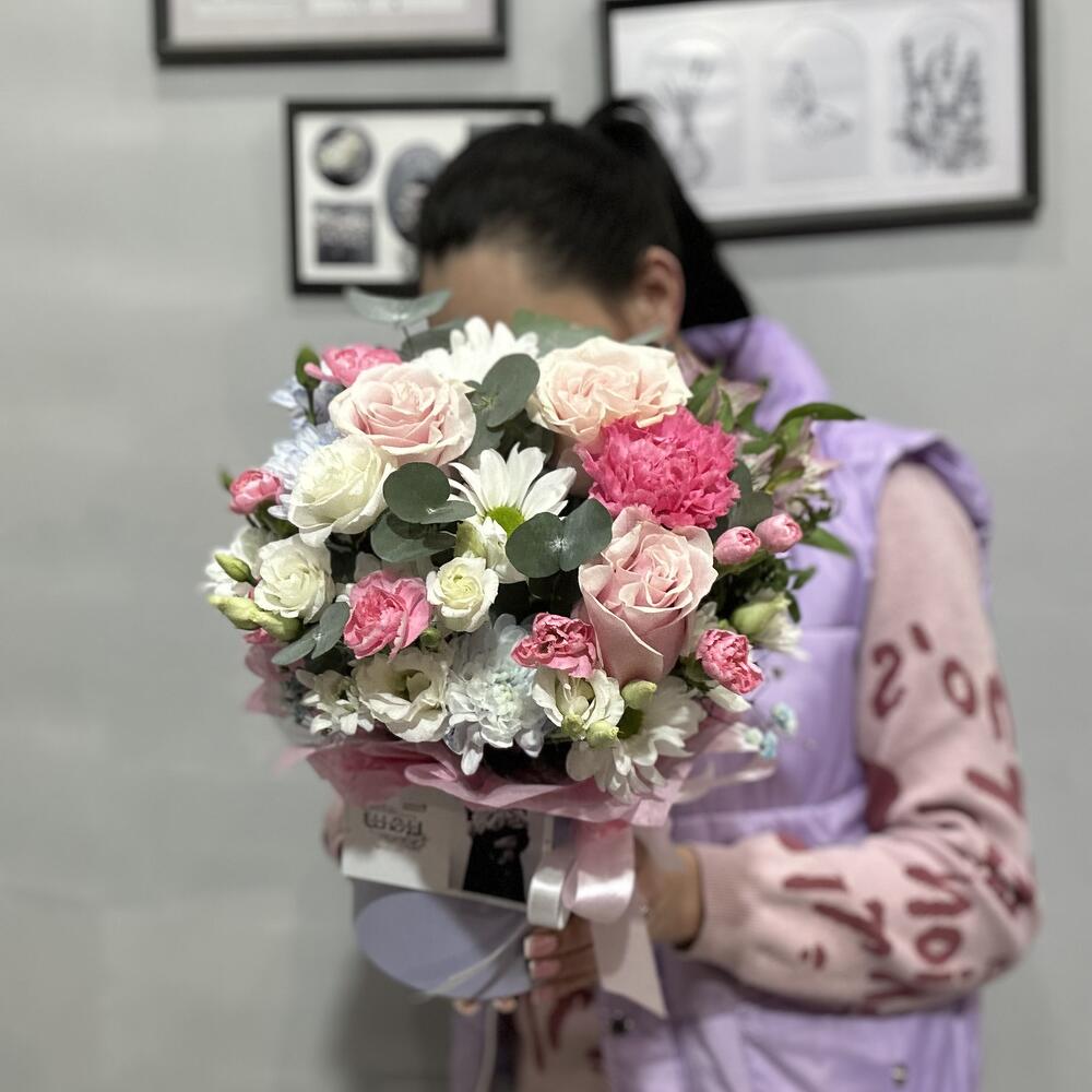 Цветы в коробке💗