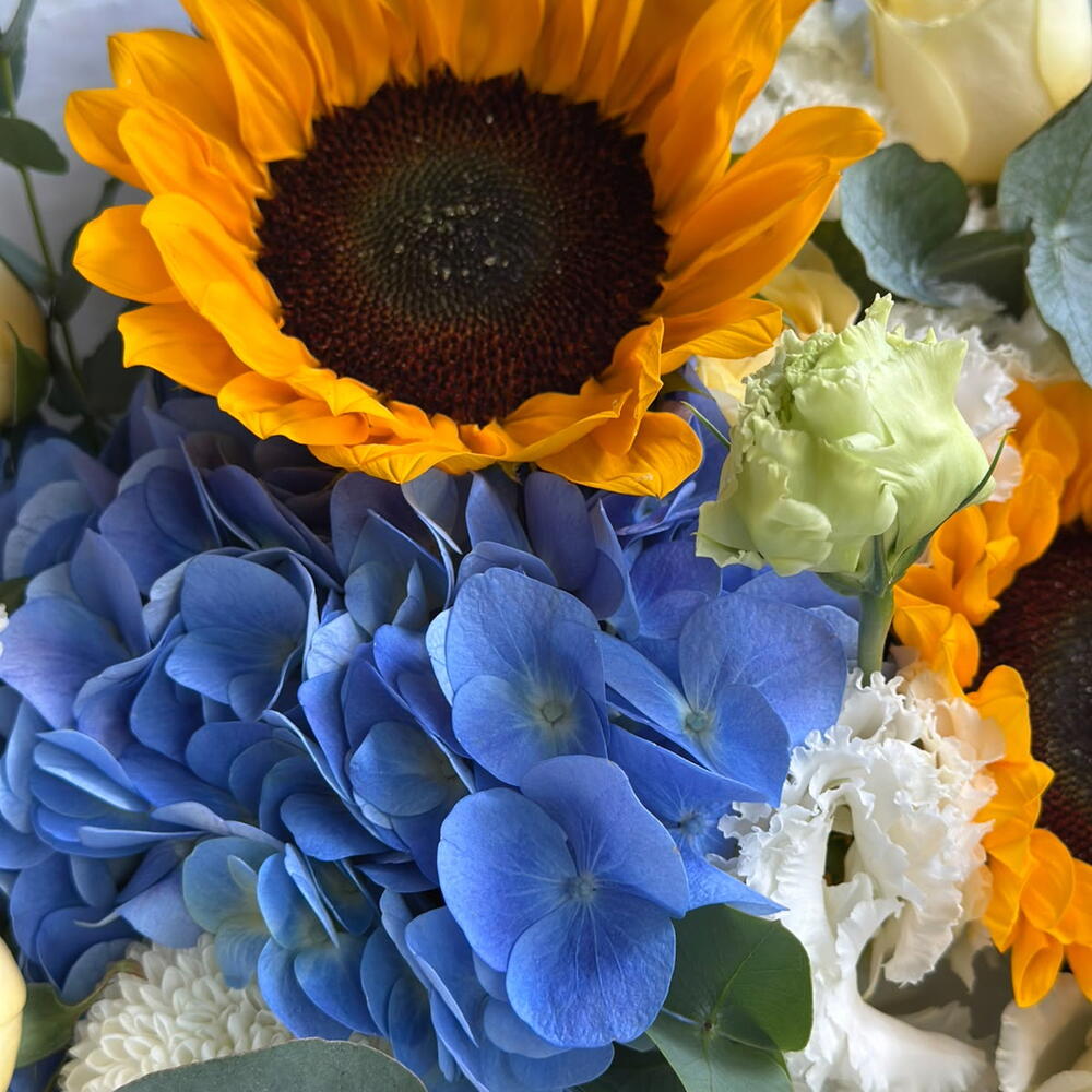 Букет «солнечная акварель» 🌻