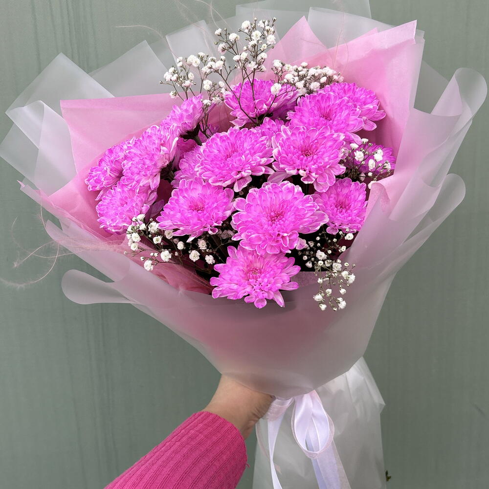Букет с хризантемой 💐
