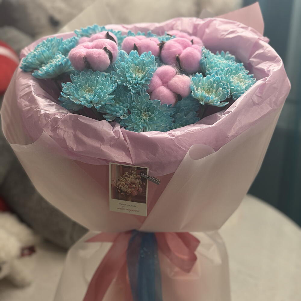 Букет хлопок