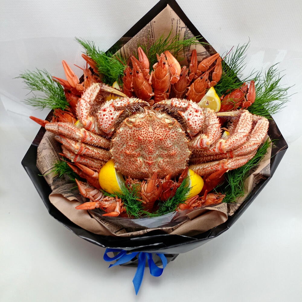 Мини раки с крабом