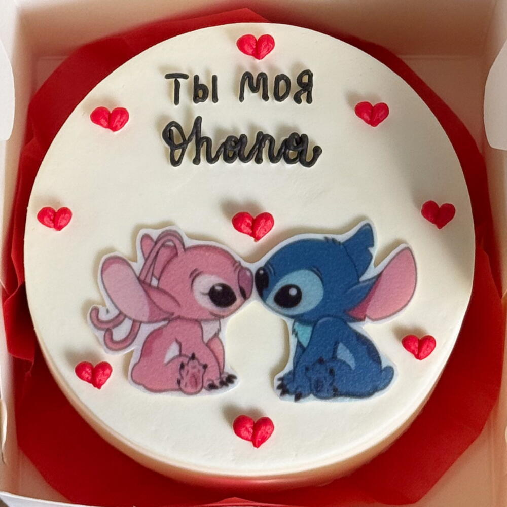 Бенто торт ты моя Ohana ( семья)