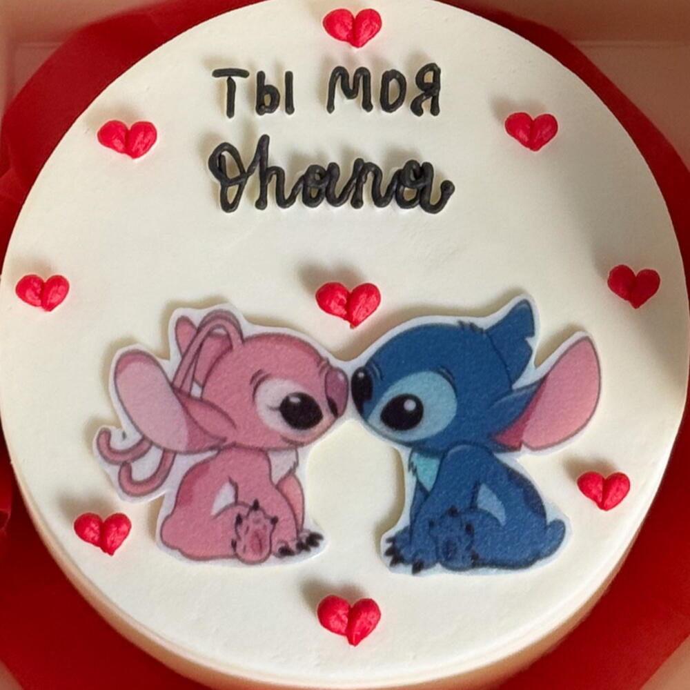 Бенто торт ты моя Ohana ( семья)
