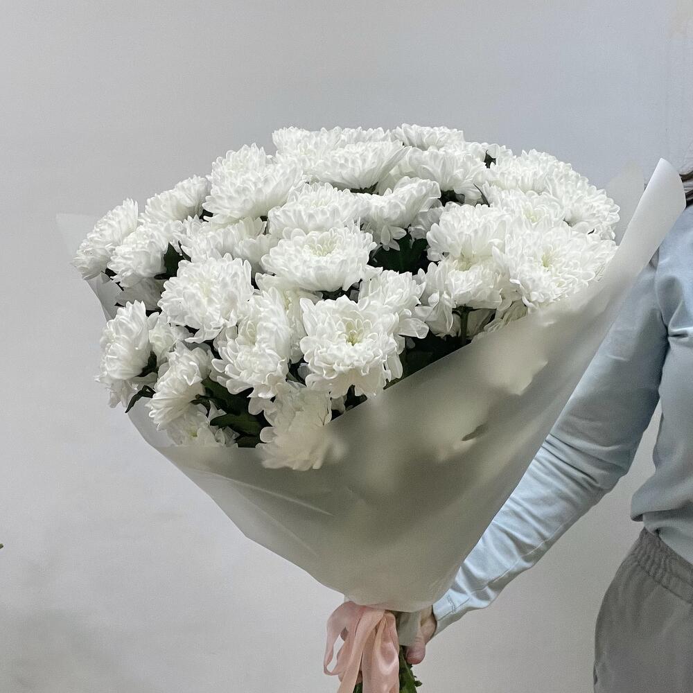 11 веток хризантемы Алтай