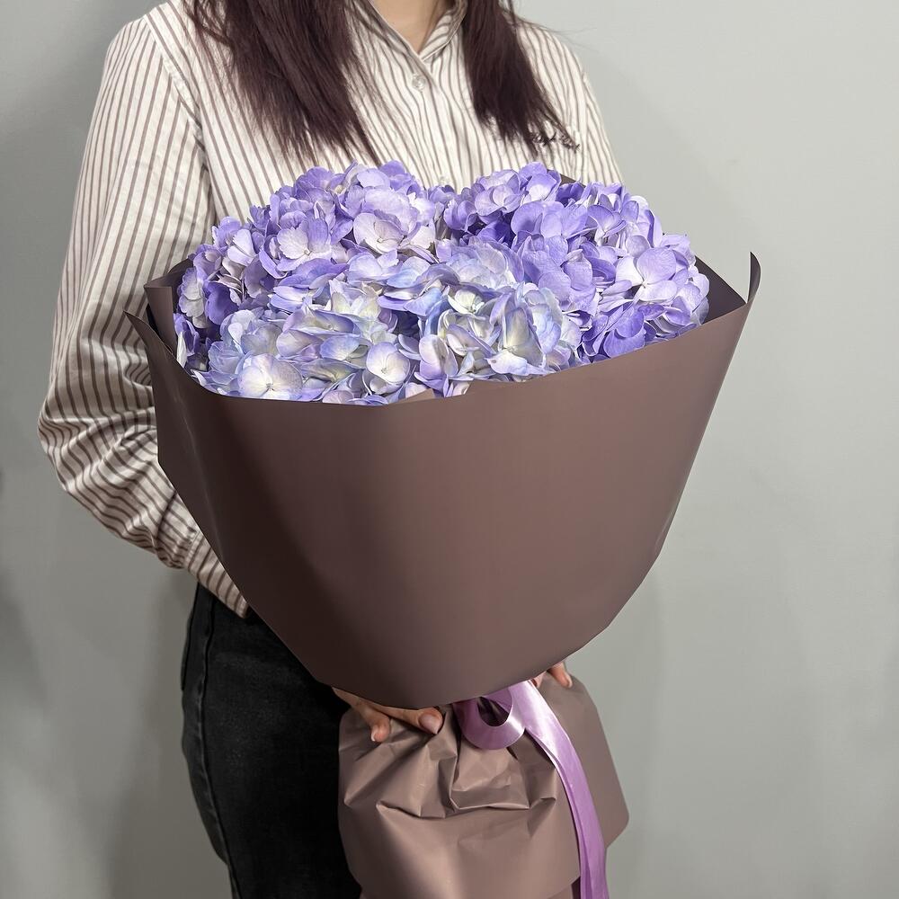 Гортензия лавандовая 💜/ Букет  (гортензии)