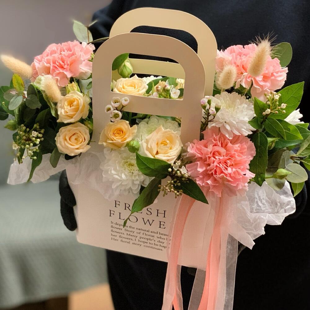 Нежность в сумочке fresh flower