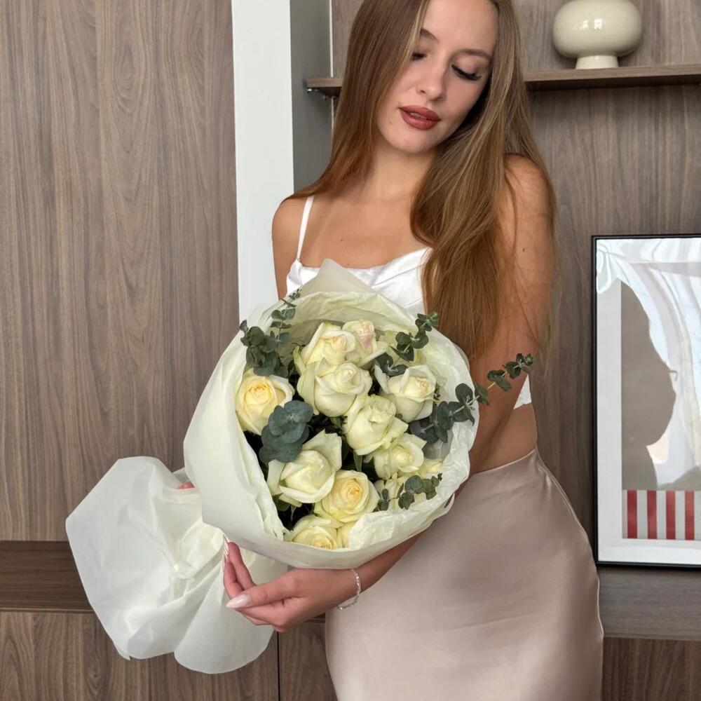 Букет роз сорта канделайт