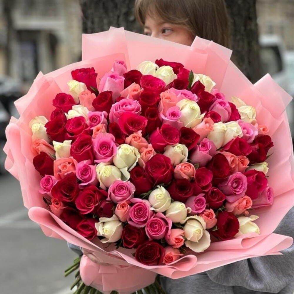 101 микс розы 🌹