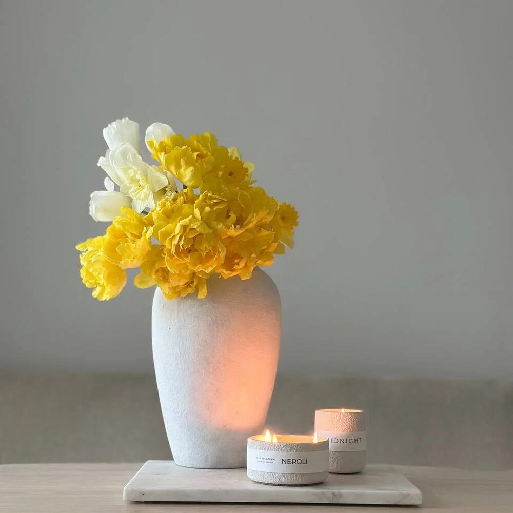 Ароматическая свеча Neroli May Meadow. Чаша с крышкой (3 хлопковых фитиля), 200 мл